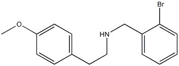 [(2-bromophenyl)methyl][2-(4-methoxyphenyl)ethyl]amine Struktur