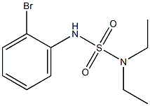 [(2-bromophenyl)sulfamoyl]diethylamine Struktur