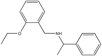 [(2-ethoxyphenyl)methyl](1-phenylethyl)amine Struktur