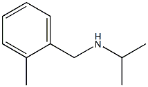 [(2-methylphenyl)methyl](propan-2-yl)amine Struktur