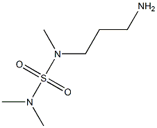 [(3-aminopropyl)(methyl)sulfamoyl]dimethylamine Struktur