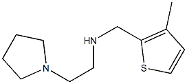 [(3-methylthiophen-2-yl)methyl][2-(pyrrolidin-1-yl)ethyl]amine Struktur