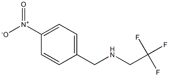 [(4-nitrophenyl)methyl](2,2,2-trifluoroethyl)amine Struktur