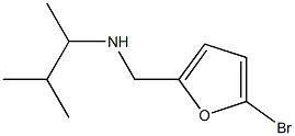 [(5-bromofuran-2-yl)methyl](3-methylbutan-2-yl)amine Struktur