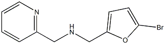 [(5-bromofuran-2-yl)methyl](pyridin-2-ylmethyl)amine Struktur