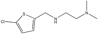 [(5-chlorothiophen-2-yl)methyl][2-(dimethylamino)ethyl]amine Struktur