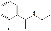 [1-(2-fluorophenyl)ethyl](propan-2-yl)amine Struktur