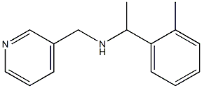 [1-(2-methylphenyl)ethyl](pyridin-3-ylmethyl)amine Struktur