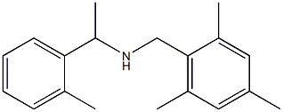 [1-(2-methylphenyl)ethyl][(2,4,6-trimethylphenyl)methyl]amine Struktur