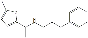 [1-(5-methylfuran-2-yl)ethyl](3-phenylpropyl)amine Struktur