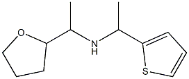 [1-(oxolan-2-yl)ethyl][1-(thiophen-2-yl)ethyl]amine Struktur