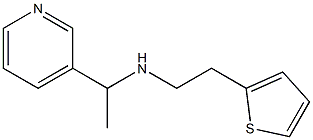 [1-(pyridin-3-yl)ethyl][2-(thiophen-2-yl)ethyl]amine Struktur