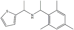 [1-(thiophen-2-yl)ethyl][1-(2,4,6-trimethylphenyl)ethyl]amine Struktur