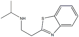 [2-(1,3-benzothiazol-2-yl)ethyl](propan-2-yl)amine Struktur