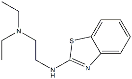 [2-(1,3-benzothiazol-2-ylamino)ethyl]diethylamine Struktur