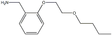 [2-(2-butoxyethoxy)phenyl]methanamine Struktur