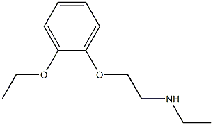 [2-(2-ethoxyphenoxy)ethyl](ethyl)amine Struktur