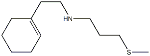 [2-(cyclohex-1-en-1-yl)ethyl][3-(methylsulfanyl)propyl]amine Struktur