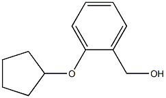 [2-(cyclopentyloxy)phenyl]methanol Struktur