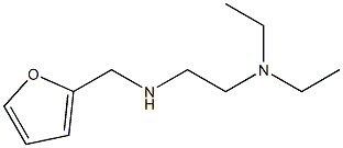 [2-(diethylamino)ethyl](furan-2-ylmethyl)amine Struktur