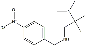 [2-(dimethylamino)-2-methylpropyl][(4-nitrophenyl)methyl]amine Struktur