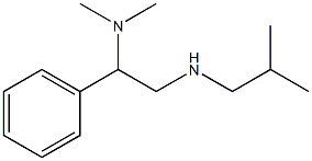 [2-(dimethylamino)-2-phenylethyl](2-methylpropyl)amine Struktur