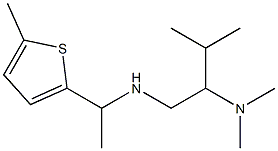 [2-(dimethylamino)-3-methylbutyl][1-(5-methylthiophen-2-yl)ethyl]amine Struktur