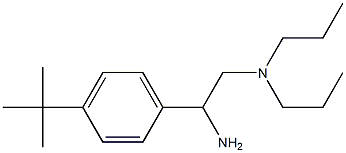 [2-amino-2-(4-tert-butylphenyl)ethyl]dipropylamine Struktur