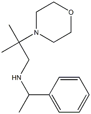 [2-methyl-2-(morpholin-4-yl)propyl](1-phenylethyl)amine Struktur