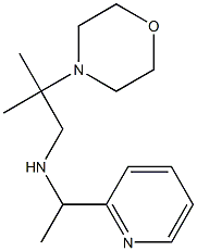 [2-methyl-2-(morpholin-4-yl)propyl][1-(pyridin-2-yl)ethyl]amine Struktur