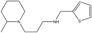 [3-(2-methylpiperidin-1-yl)propyl](thiophen-2-ylmethyl)amine Struktur