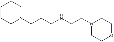 [3-(2-methylpiperidin-1-yl)propyl][2-(morpholin-4-yl)ethyl]amine Struktur