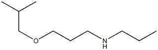 [3-(2-methylpropoxy)propyl](propyl)amine Struktur