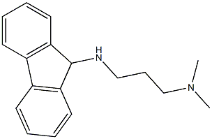 [3-(9H-fluoren-9-ylamino)propyl]dimethylamine Struktur