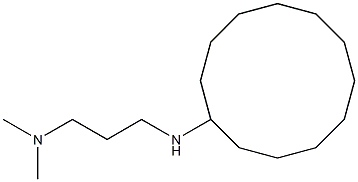 [3-(cyclododecylamino)propyl]dimethylamine Struktur