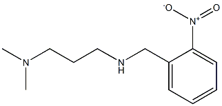 [3-(dimethylamino)propyl][(2-nitrophenyl)methyl]amine Struktur