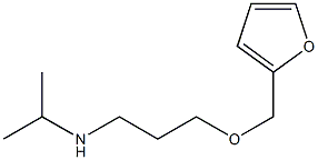 [3-(furan-2-ylmethoxy)propyl](propan-2-yl)amine Struktur