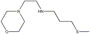 [3-(methylsulfanyl)propyl][2-(morpholin-4-yl)ethyl]amine Struktur