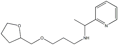 [3-(oxolan-2-ylmethoxy)propyl][1-(pyridin-2-yl)ethyl]amine Struktur