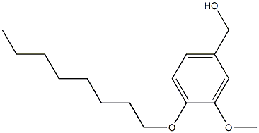 [3-methoxy-4-(octyloxy)phenyl]methanol Struktur