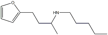 [4-(furan-2-yl)butan-2-yl](pentyl)amine Struktur