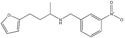 [4-(furan-2-yl)butan-2-yl][(3-nitrophenyl)methyl]amine Struktur