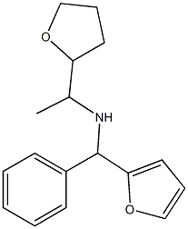 [furan-2-yl(phenyl)methyl][1-(oxolan-2-yl)ethyl]amine Struktur