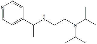 {2-[bis(propan-2-yl)amino]ethyl}[1-(pyridin-4-yl)ethyl]amine Struktur