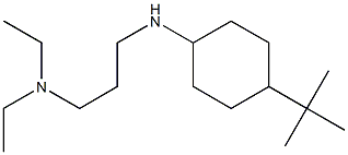 {3-[(4-tert-butylcyclohexyl)amino]propyl}diethylamine Struktur