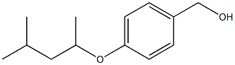 {4-[(4-methylpentan-2-yl)oxy]phenyl}methanol Struktur