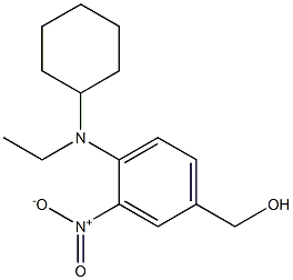 {4-[cyclohexyl(ethyl)amino]-3-nitrophenyl}methanol Struktur