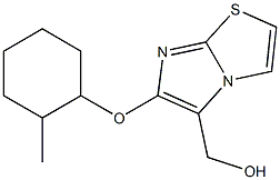 {6-[(2-methylcyclohexyl)oxy]imidazo[2,1-b][1,3]thiazol-5-yl}methanol Struktur