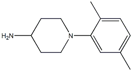 1-(2,5-dimethylphenyl)piperidin-4-amine Struktur