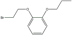 1-(2-bromoethoxy)-2-propoxybenzene Struktur